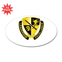 USACC - M01 - 01 - DUI - US Army Cadet Command Sticker (Oval 10 pk) - Click Image to Close