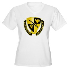 USACC - A01 - 04 - DUI - US Army Cadet Command Women's V-Neck T-Shirt