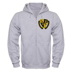 USACC - A01 - 03 - DUI - US Army Cadet Command Zip Hoodie - Click Image to Close