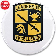 USACC - M01 - 01 - SSI - US Army Cadet Command 3.5" Button (100 pack)