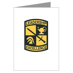USACC - M01 - 02 - SSI - US Army Cadet Command Greeting Cards (Pk of 10) - Click Image to Close