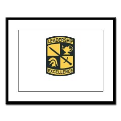 USACC - M01 - 02 - SSI - US Army Cadet Command Large Framed Print