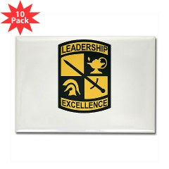 USACC - M01 - 01 - SSI - US Army Cadet Command Rectangle Magnet (10 pack)