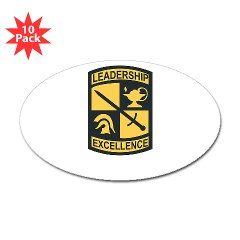 USACC - M01 - 01 - SSI - US Army Cadet Command Sticker (Oval 10 pk)