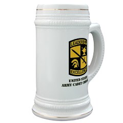 USACC - M01 - 03 - SSI - US Army Cadet Command with Text Stein