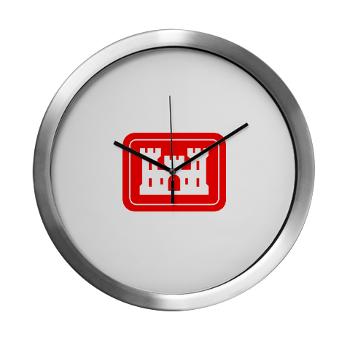 USACE - M01 - 03 - U.S. Army Corps of Engineers (USACE) - Modern Wall Clock - Click Image to Close