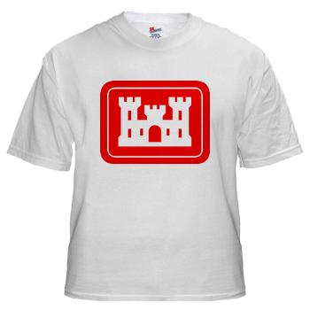 USACE - A01 - 04 - U.S. Army Corps of Engineers (USACE) - White t-Shirt - Click Image to Close
