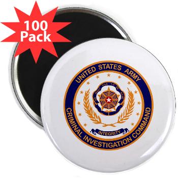 USACIDC - M01 - 01 - U.S. Army Criminal Investigation Command (USACIDC) - 2.25" Magnet (100 pack) - Click Image to Close