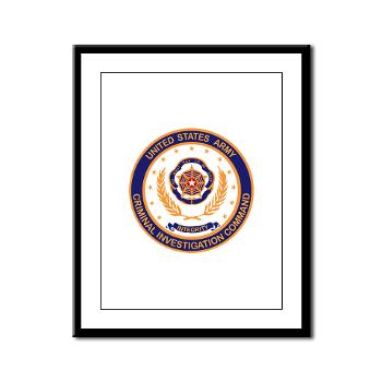 USACIDC - M01 - 02 - U.S. Army Criminal Investigation Command (USACIDC) - Framed Panel Print