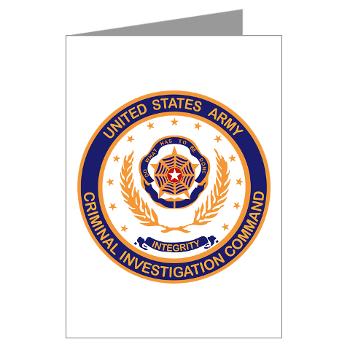 USACIDC - M01 - 02 - U.S. Army Criminal Investigation Command (USACIDC) - Greeting Cards (Pk of 10)