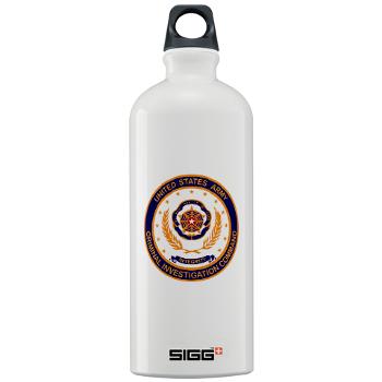 USACIDC - M01 - 03 - U.S. Army Criminal Investigation Command (USACIDC) - Sigg Water Bottle 1.0L - Click Image to Close