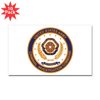 USACIL - M01 - 01 - Army Criminal Investigation Laboratory (USACIL) - Sticker (Rectangle 10 pk)
