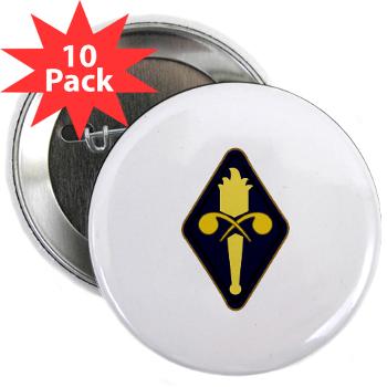 USACS - M01 - 01 - U.S. Army Chemical School - 2.25" Button (100 pack) - Click Image to Close