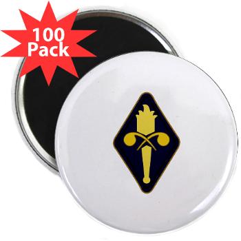 USACS - M01 - 01 - U.S. Army Chemical School - 2.25" Magnet (100 pack)
