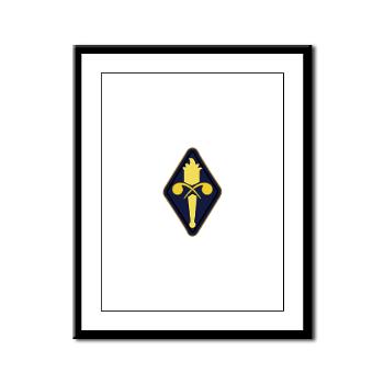 USACS - M01 - 02 - U.S. Army Chemical School - Framed Panel Print - Click Image to Close