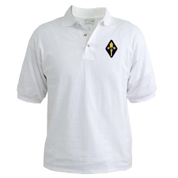USACS - A01 - 04 - U.S. Army Chemical School - Golf Shirt
