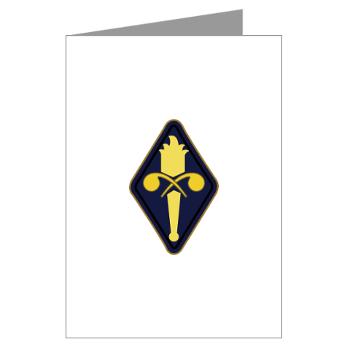 USACS - M01 - 02 - U.S. Army Chemical School - Greeting Cards (Pk of 10) - Click Image to Close