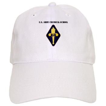 USACS - A01 - 01 - U.S. Army Chemical School with Text - Cap - Click Image to Close