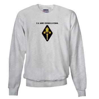 USACS - A01 - 03 - U.S. Army Chemical School with Text - Sweatshirt