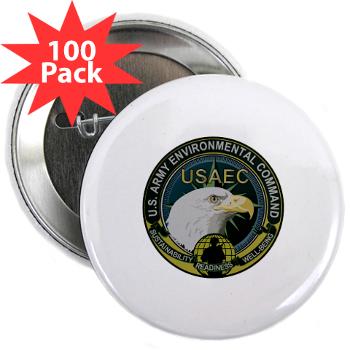 USAEC - M01 - 01 - U.S. Army Environmental Command - 2.25" Button (100 pack)