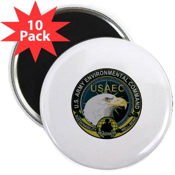 USAEC - M01 - 01 - U.S. Army Environmental Command - 2.25" Magnet (10 pack)