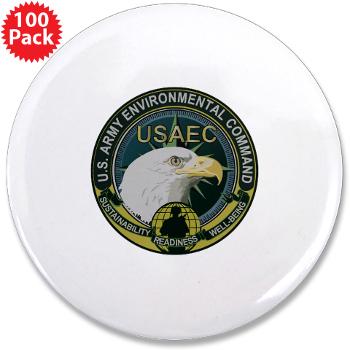 USAEC - M01 - 01 - U.S. Army Environmental Command - 3.5" Button (100 pack)