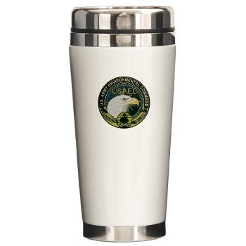 USAEC - M01 - 03 - U.S. Army Environmental Command - Ceramic Travel Mug