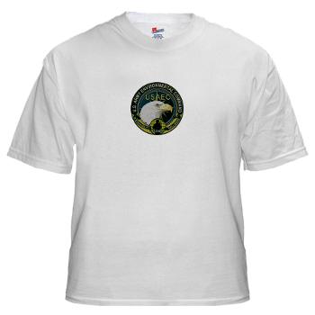 USAEC - A01 - 04 - U.S. Army Environmental Command - White t-Shirt - Click Image to Close