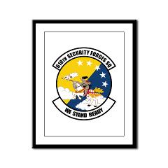 USAF610SS - M01 - 02 - DUI - 610th Security Force Squadron - Framed Panel Print