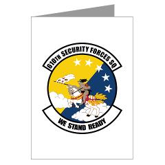 USAF610SS - M01 - 02 - DUI - 610th Security Force Squadron - Greeting Cards (Pk of 20)