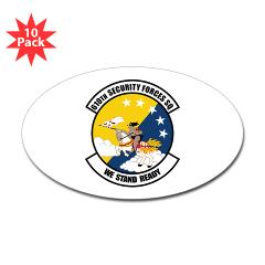 USAF610SS - M01 - 01 - DUI - 610th Security Force Squadron - Sticker (Oval 10 pk)