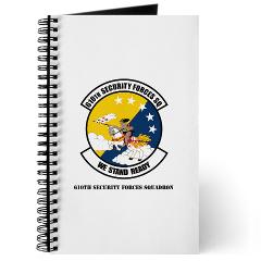 USAF610SS - M01 - 02 - DUI - 610th Security Force Squadron with Texte - Journal