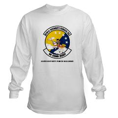 USAF610SS - A01 - 03 - DUI - 610th Security Force Squadron with Text - Long Sleeve T-Shirt - Click Image to Close