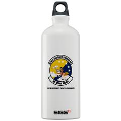 USAF610SS - M01 - 03 - DUI - 610th Security Force Squadron with Texte - Sigg Water Bottle 1.0L - Click Image to Close