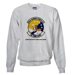 USAF610SS - A01 - 03 - DUI - 610th Security Force Squadron with Text - Sweatshirt - Click Image to Close
