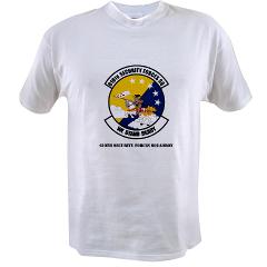 USAF610SS - A01 - 04 - DUI - 610th Security Force Squadron with Text - Value T-Shirt