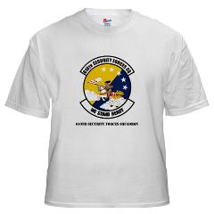 USAF610SS - A01 - 04 - DUI - 610th Security Force Squadron with Text - White T-Shirt