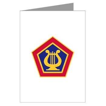 USAFB - M01 - 02 - U.S Army Field Band - Greeting Cards (Pk of 20) - Click Image to Close