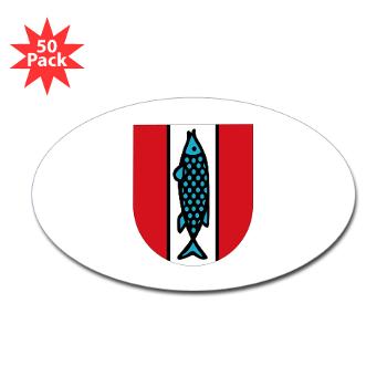 USAGKaiserslautern - M01 - 01 - USAG Kaiserslautern - Sticker (Oval 50 pk)