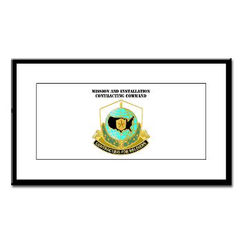 USAMI - M01 - 02 - DUI - USA Mission and Installation Contracting Cmd with text - Small Framed Print - Click Image to Close