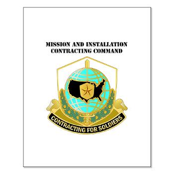 USAMI - M01 - 02 - DUI - USA Mission and Installation Contracting Cmd with text - Small Poster
