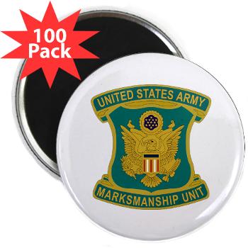 USAMU - M01 - 01 - DUI - U.S. Army Marksmanship Unit (AMU) 2.25" Magnet (100 pack) - Click Image to Close