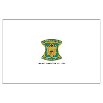 USAMU - M01 - 02 - DUI - U.S. Army Marksmanship Unit (AMU) with Text Large Poster - Click Image to Close