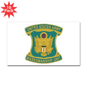 USAPT - M01 - 01 - SSI - U.S. Army Parachute Team (Golden Knights) Sticker (Rectangle 10 pk) - Click Image to Close