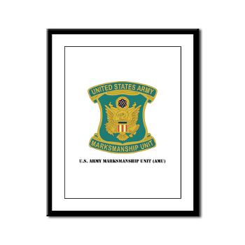 USAPT - M01 - 02 - SSI - U.S. Army Parachute Team (Golden Knights) with Text Framed Panel Print