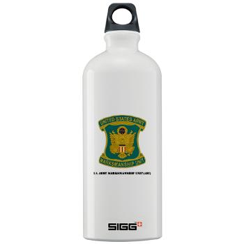 USAPT - M01 - 03 - SSI - U.S. Army Parachute Team (Golden Knights) with Text Sigg Water Bottle 1.0L - Click Image to Close
