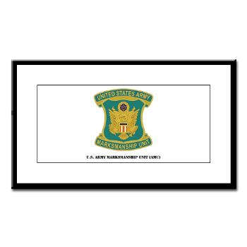 USAPT - M01 - 02 - SSI - U.S. Army Parachute Team (Golden Knights) with Text Small Framed Print