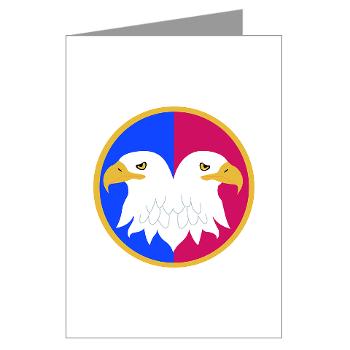 USARC - M01 - 02 - United States Army Reserve Command (USARCC) - Greeting Cards (Pk of 10)