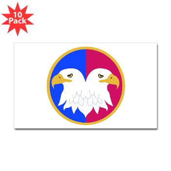 USARC - M01 - 01 - United States Army Reserve Command (USARCC) - Sticker (Rectangle 10 pk) - Click Image to Close