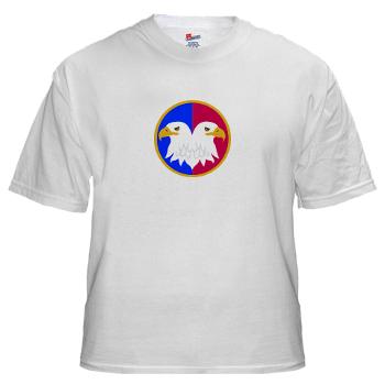 USARC - A01 - 04 - United States Army Reserve Command (USARCC) - White T-Shirt - Click Image to Close